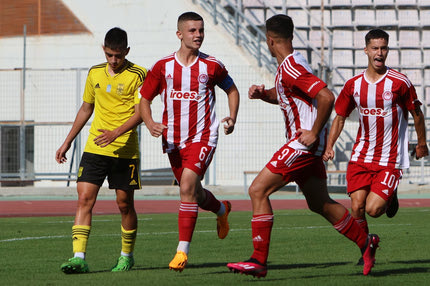 Κ17 Άρης – Ολυμπιακός 0-2: Με ευκολία και άνεση στον τελικό της Κυριακής οι ερυθρόλευκοι