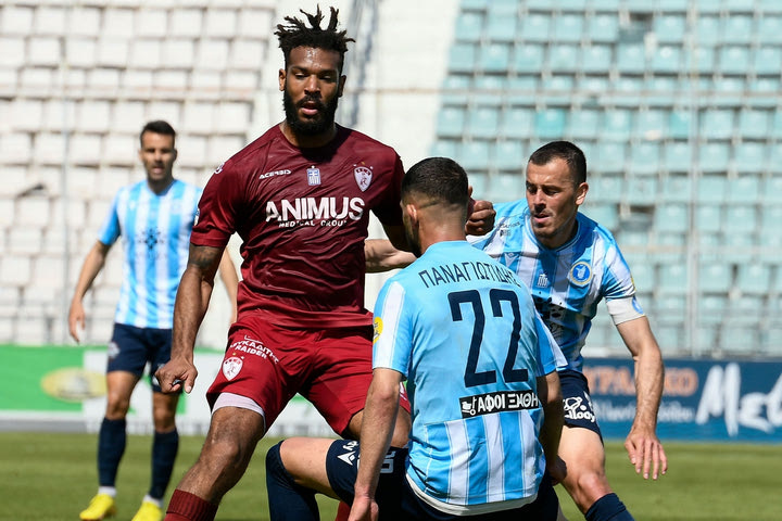 Νίκη Βόλου – ΑΕΛ 1-2: Οι βυσσινί πήραν το τρίποντο δύο μήνες μετά και τερμάτισαν δεύτεροι