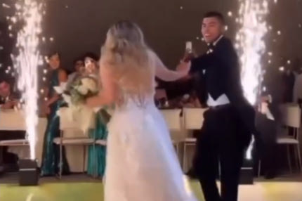 ΑΕΚ: Ο Πινέδα έκανε χαμό, χόρεψε στον ρυθμό του “Forza ΑΕΚάρα” στο πάρτι του γάμου του