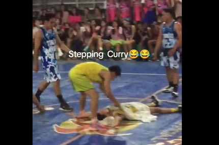 Φιλιππινέζος… Κάρι πανηγύρισε με το “Night, Night” του σταρ των Γουόριορς, με μαξιλάρι και σεντόνι