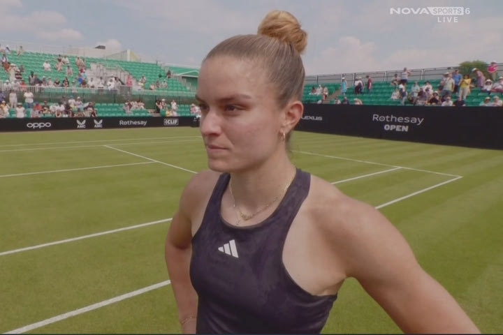 Σάκκαρη: “Ένιωσα καλά στο κορτ, ήταν μια καλή εμφάνιση για εμένα”