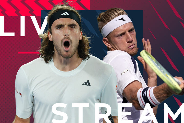 LIVE Streaming ο αγώνας επίδειξης μεταξύ Τσιτσιπά και Νταβίντοβιτς Φοκίνα από το Action 24