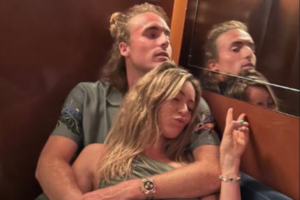 Τσιτσιπάς: Η πρώτη κοινή φωτογραφία με την Μπαντόσα και οι διακοπές στο Ντουμπάι