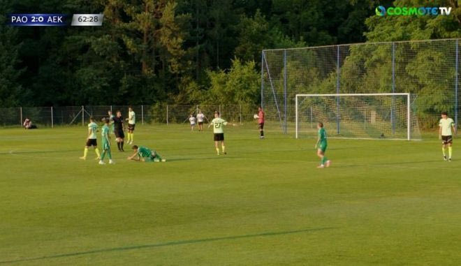 Ο Γερεμέγεφ έκανε το 3-0 κόντρα στην ΑΕΚ Λάρνακας με αριστουργηματική εκτέλεση