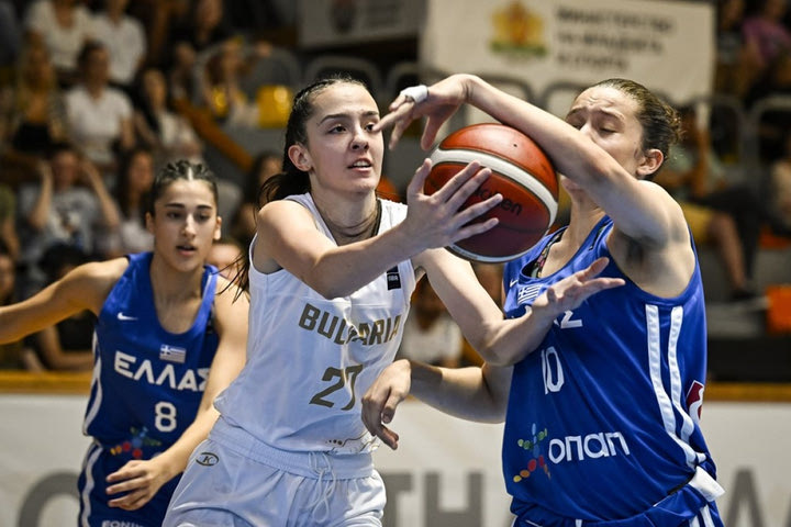 Βουλγαρία – Ελλάδα 51-59: Νίκη – πρόκριση στα ημιτελικά του Ευρωπαϊκού U18 Β’ κατηγορίας για την Εθνική Νεανίδων