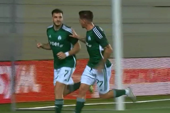 Το 3-0 του Παναθηναϊκού με πέναλτι του Ιωαννίδη