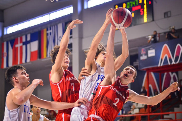 EuroBasket U18: Η Δανία ηττήθηκε από την Ιταλία, πριν το ματς με την Ελλάδα