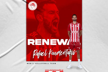 Ολυμπιακός βόλεϊ ανδρών: Ανακοίνωσαν την παραμονή Κουμεντάκη οι ερυθρόλευκοι