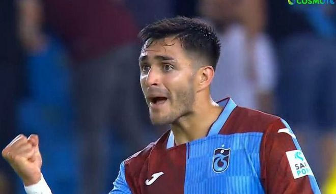 Ο Μάξι Γκόμες μείωσε σε 2-1 για την Τράμπζονσπορ ύστερα από ασίστ του Μπακασέτα