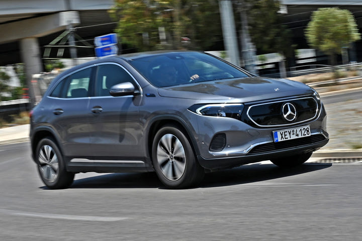 Δοκιμή της Mercedes-Benz EQA 250+