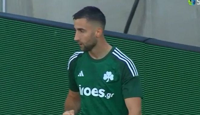 Το 1-0 του Παναθηναϊκού με τον Σπόραρ μετά από υπέροχη ενέργεια του Χουάνκαρ
