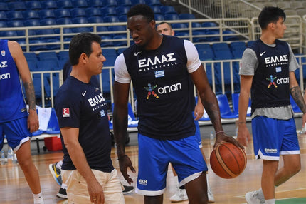 Εθνική Ανδρών: Ο Θανάσης Αντετοκούνμπο μπήκε στις προπονήσεις