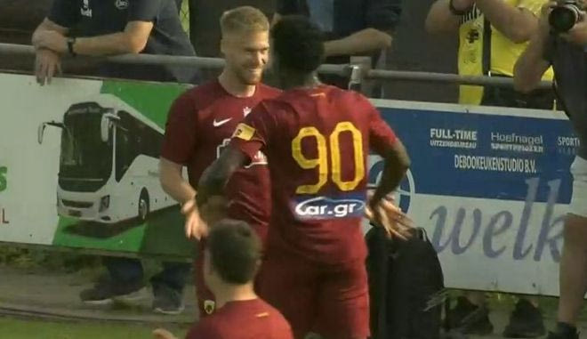 Το 5-0 της ΑΕΚ ξανά από τον Ζίνι
