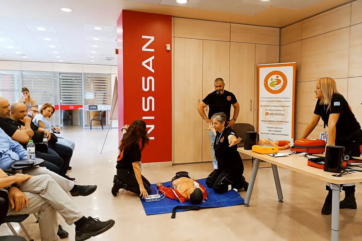 H Νικ. Ι. Θεοχαράκης Α.Ε. δίδαξε Πρώτες Βοήθειες στο προσωπικό της