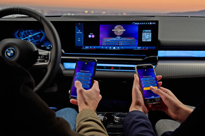Παίξε “εκατομμυριούχο” μέσα στη BMW i5
