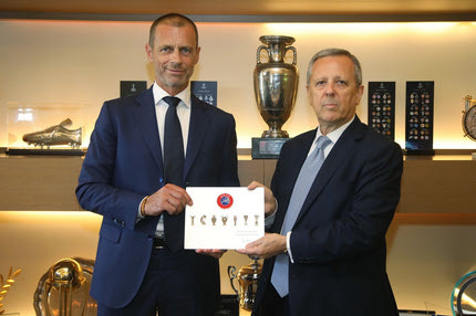 ΕΠΟ: Συνάντηση Τσέφεριν – Μπαλτάκου, ο Έλληνας πρόεδρος ζήτησε βοήθεια για την αποστολή διαιτητών Elite