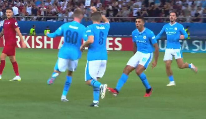 Το 1-1 του Πάλμερ για τη Μάντσεστερ Σίτι