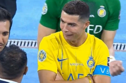 Κριστιάνο Ρονάλντο: Η απολαυστική αντίδρασή του όταν πήρε ο Μιλίνκοβιτς – Σάβιτς τον τίτλο του MVP