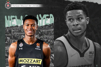 Η Παρτίζαν ανακοίνωσε τον Πι Τζέι Ντόζιερ