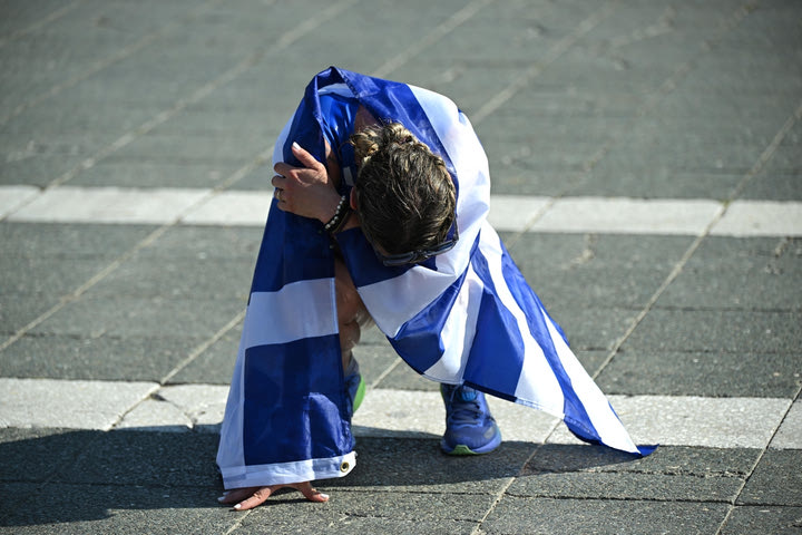 Η Ντρισμπιώτη τερμάτισε 3η με την ελληνική σημαία και έβαλε τα κλάματα