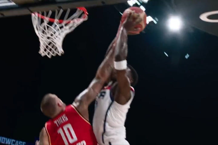 ΗΠΑ – Γερμανία: Ο Άντονι Έντουαρντς έκανε πόστερ των Ντάνιελ Τάις