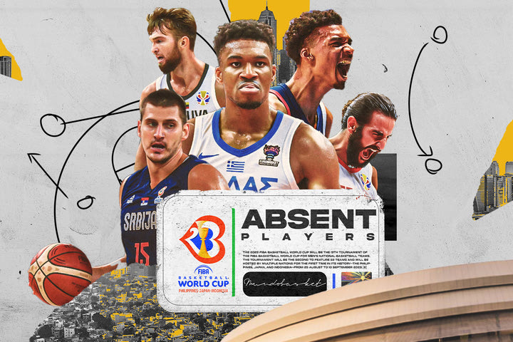 MundoBasket 2023: Οι μεγάλοι απόντες του Παγκοσμίου Κυπέλλου