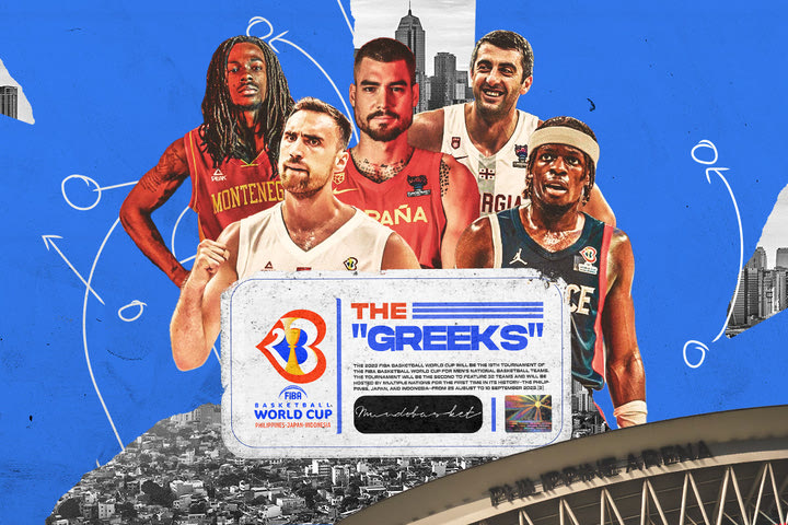 MundoBasket 2023: Οι “Έλληνες” του Παγκοσμίου Κυπέλλου