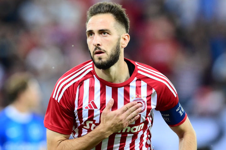 Ολυμπιακός – Γκενκ 1-0: Ο captain Φορτούνης έδωσε προβάδισμα πρόκρισης με γκολ από τα αποδυτήρια