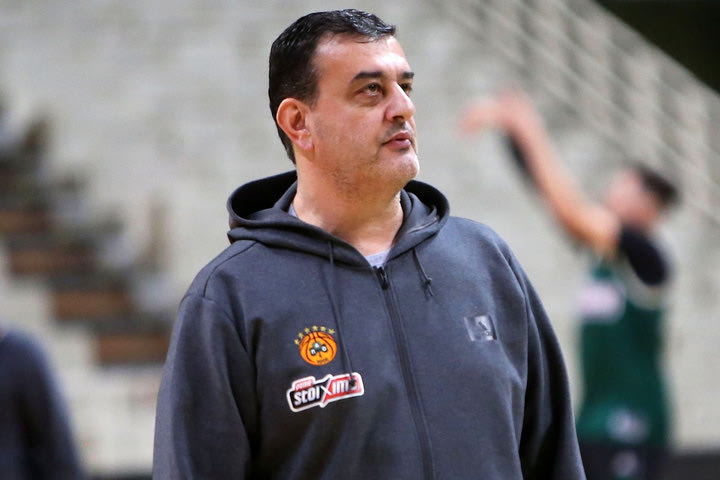Ο Θανάσης Γιαπλές στον πάγκο του Ηρακλή στην Elite League