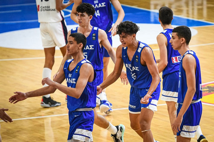 Γαλλία – Ελλάδα 86-72: Χάθηκαν τα ημιτελικά του EuroBasket U16, στόχος το Παγκόσμιο U17 για την Εθνική Παίδων