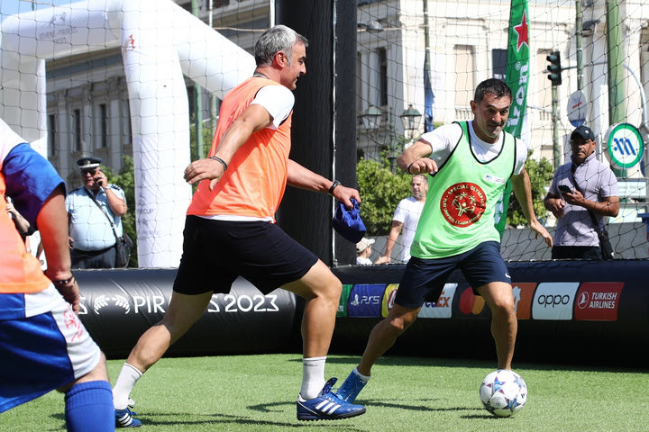 Super Cup Ευρώπης: Γιορτινή ατμόσφαιρα στον Πειραιά, με αγώνες 5Χ5 παρουσία των Legends της Εθνικής
