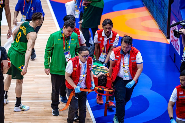 MundoBasket 2023, Βραζιλία: Επιβεβαιώθηκαν οι φόβοι για Νέτο, υπέστη ρήξη επιγονατιδικού τένοντα