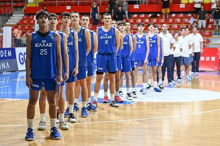 LIVE Streaming ο αγώνας της Εθνικής Παίδων με τη Λετονία για το EuroBasket U16