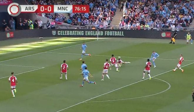 Η Σίτι άνοιξε το σκορ με τον Πάλμερ στο Community Shield