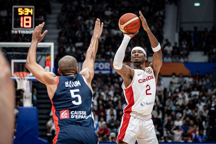 MundoBasket 2023, Καναδάς – Γαλλία 95-65: Ο απίθανος Σάι-Γκίλτζιους Αλεξάντερ σκόρπισε την ομάδα του Κολέ