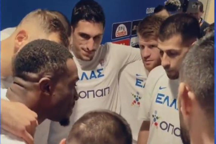 MundoBasket 2023, Εθνική Ανδρών: Η ηγετική ομιλία του Θανάση πριν το ματς με τις ΗΠΑ