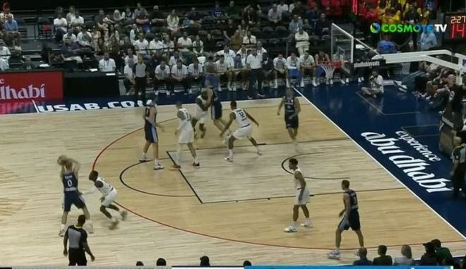 Ελλάδα – Γερμανία: Σάστισε η άμυνα των Γερμανών με την τρομερή ασίστ του Ουόκαπ