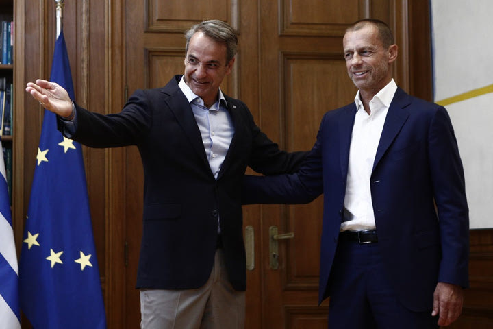 LIVE Streaming οι δηλώσεις των Μητσοτάκη και Τσέφεριν μετά από τη συνάντηση με τους εκπροσώπους του Big-4
