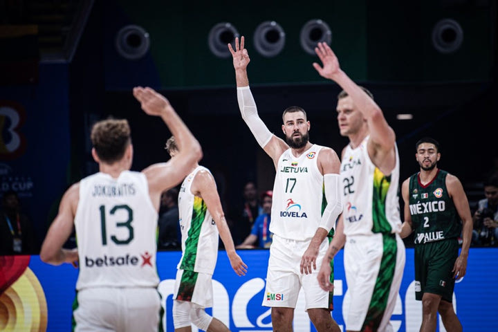 MundoBasket 2023, Λιθουανία – Μεξικό 96-66: Σαν σε προπόνηση το 2/2 η ομάδα του Βαλαντσιούνας