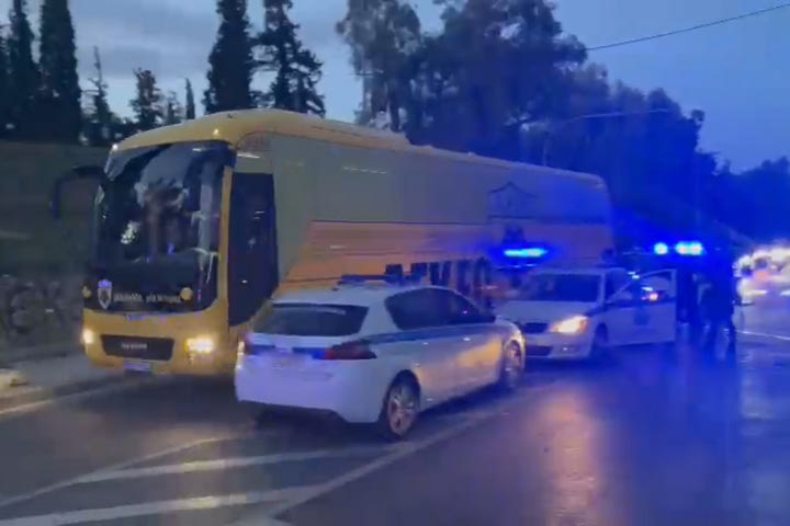 ΑΕΚ – Ολυμπιακός: Η άφιξη της αποστολής της Ένωσης στην OPAP Arena