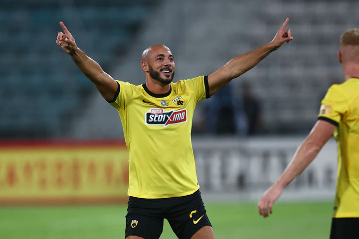 Το 2-3 της ΑΕΚ κόντρα στον Βόλο με πέναλτι του Άμραμπατ