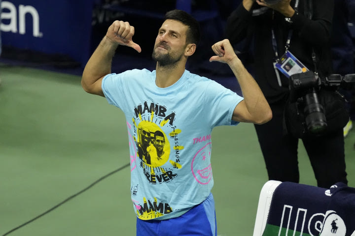 US Open: Η Βανέσα Μπράιαντ συνεχάρη τον Νόβακ Τζόκοβιτς που τίμησε τον Κόμπι