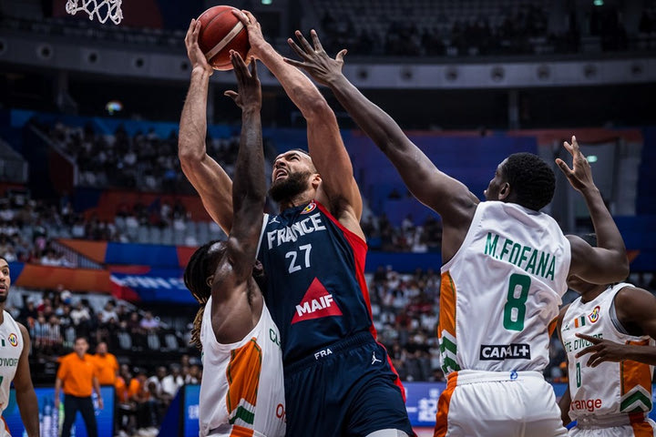 MundoBasket 2023, Ακτή Ελεφαντοστού – Γαλλία 77-87: Οριακή νίκη των “μπλε” στο φινάλε τους στην διοργάνωση