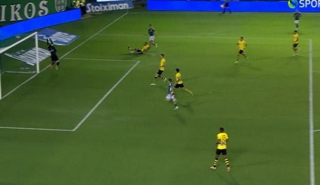 Το 1-0 του Παναθηναϊκό με το υπέροχο γκολ του Τζούρισιτς