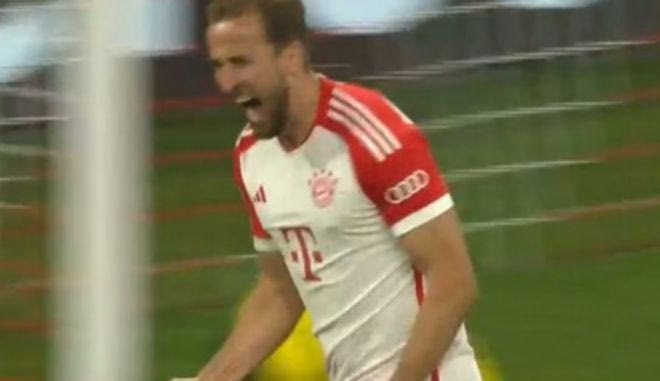 Πέναλτι για χέρι του Έρικσεν μέσω VAR και 3-1 η Μπάγερν με σκόρερ τον Κέιν
