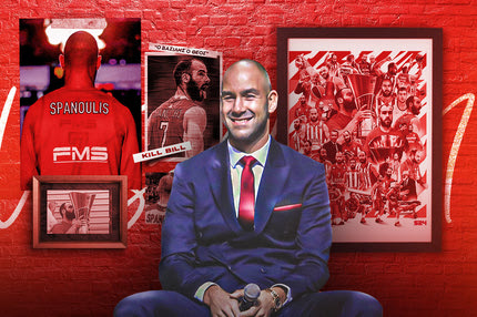 Βασίλης Σπανούλης: Ο κορυφαίος αθλητής στην ιστορία του Ολυμπιακού σε όλα τα σπορ