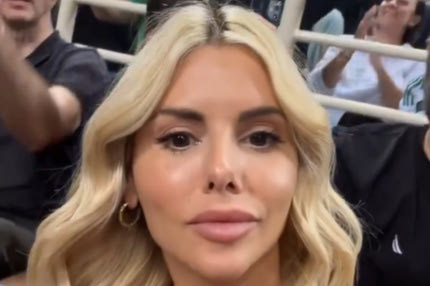 Παναθηναϊκός: Στο ΟΑΚΑ στο πλευρό του Σλούκα η Μαρία Δαρσινού