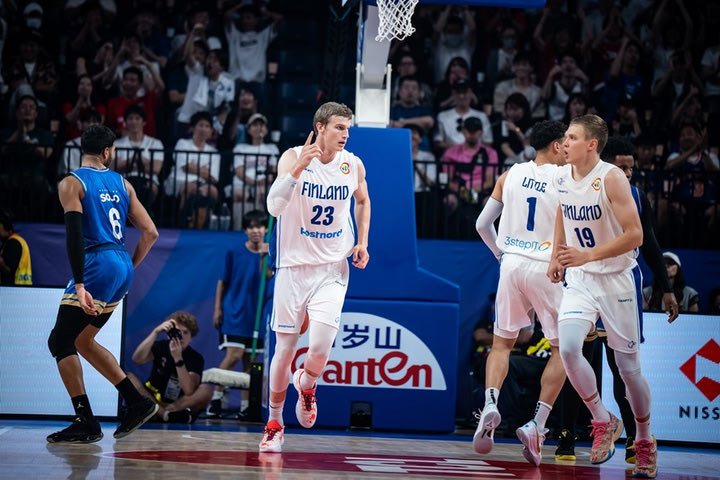 MundoBasket 2023, Φινλανδία – Βενεζουέλα 90-75: Νίκη… προολυμπιακού με σούπερ Μάρκανεν