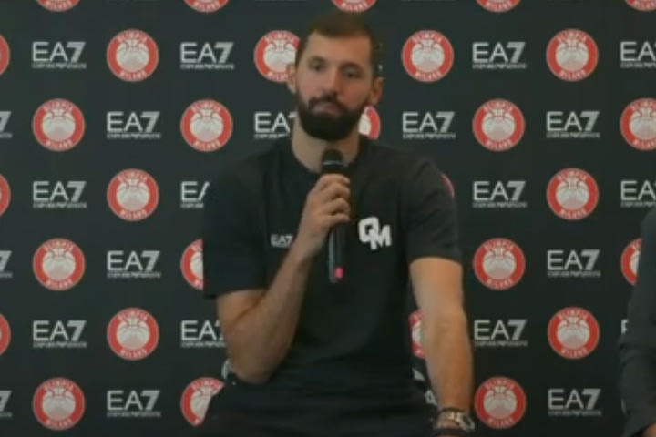 Μίροτιτς: “Η Αρμάνι έχει μεγάλη ιστορία, ήθελα μία ομάδα με δυνατότητες να φτάσει στο Final Four”