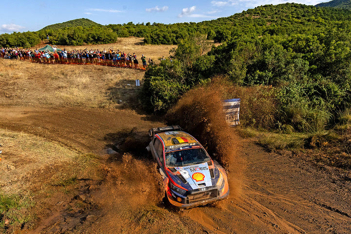 ΕΚΟ Ράλλυ Ακρόπολις, ΕΔ9: Απάντηση Νεβίλ στην επίθεση Οζιέ